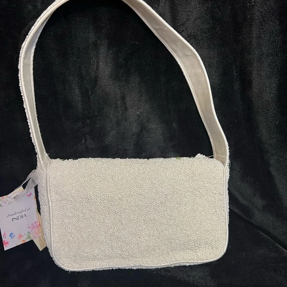 💚❤️Viral tik tok Made in India Tropical beaded shoulder bag-NWT❤️💚